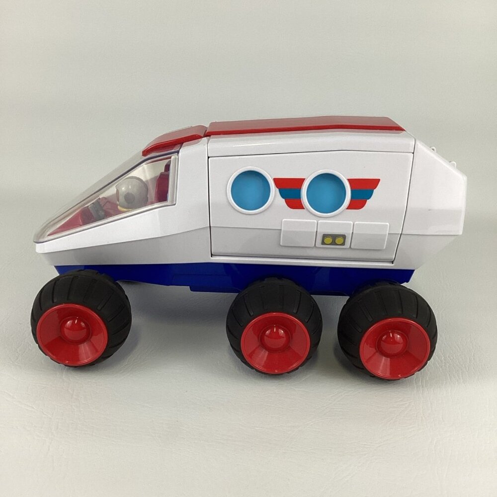 Lakeshore Learn Play Explore Free Rolling Rover Space Vehicle Astronaut Figure - Picture 4 of 10
